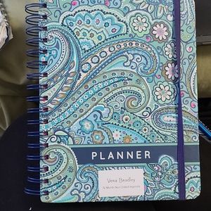 BNWT Vera Bradley 12 month non dated agenda
